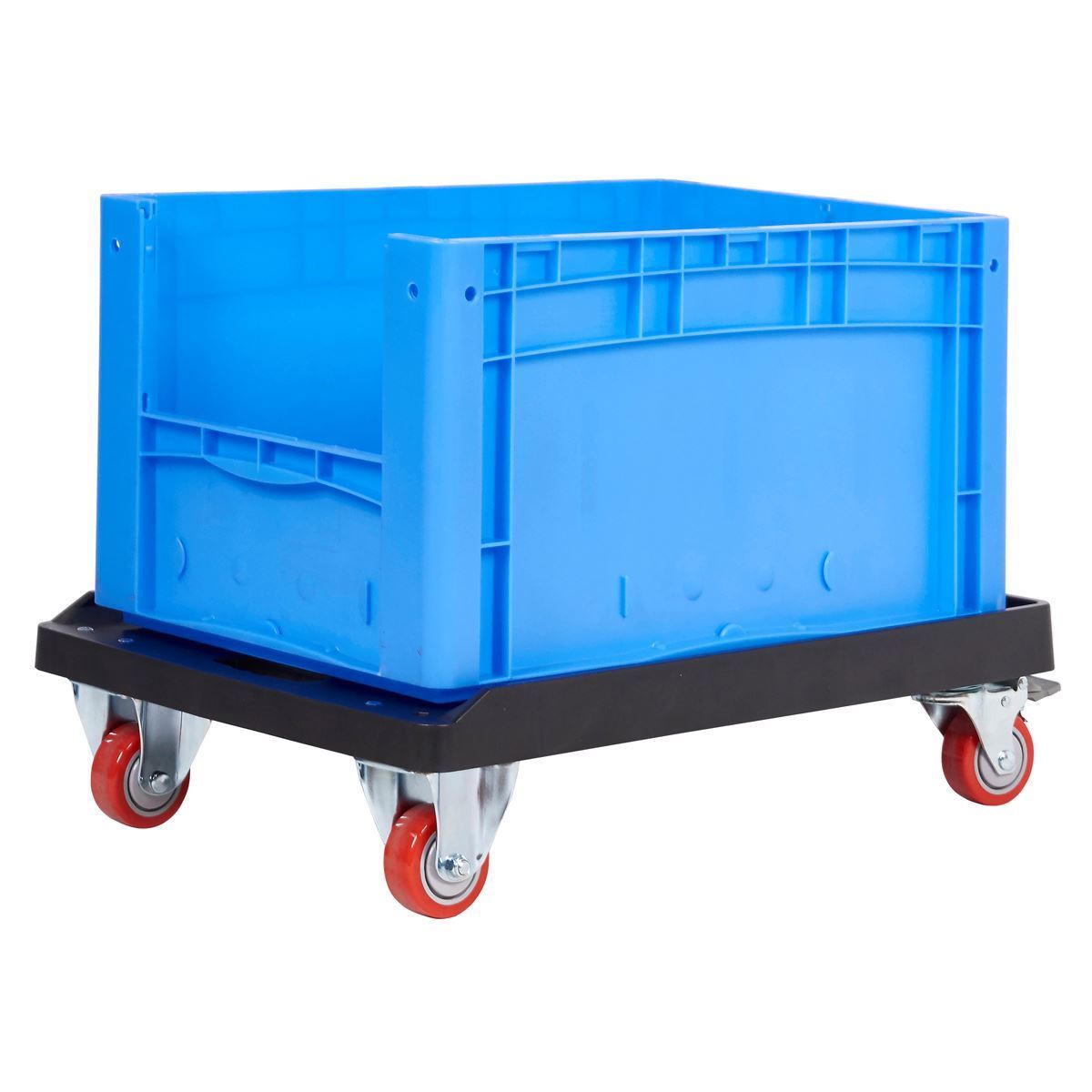 300Kg 600 x 400mm Blue Euro Container Dolly/Skate with Large Load capacity 