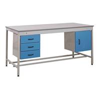 Picture of Taurus Utility Workbench with Triple Drawer & Cupboard - From Stock
