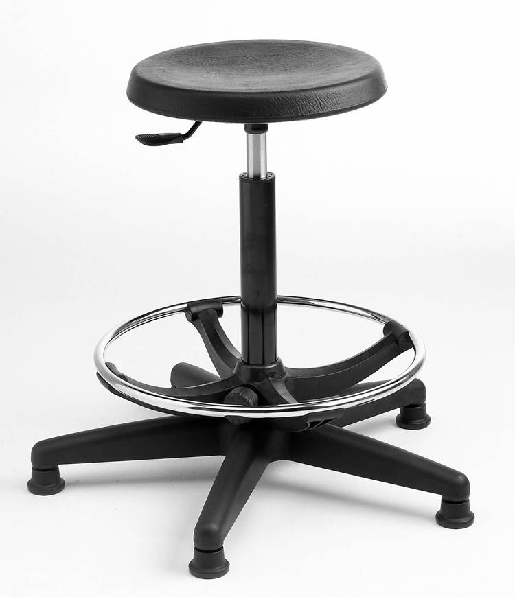 Picture of Cushioned Polyurethane High Stool (adjustable footring)