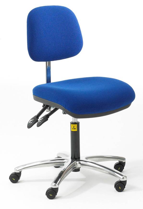 Picture of Static Dissipative Ergonomic Fabric Chair